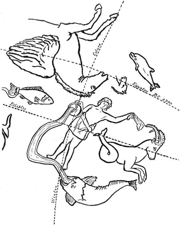Aquarius and the Neighbouring Constellations.