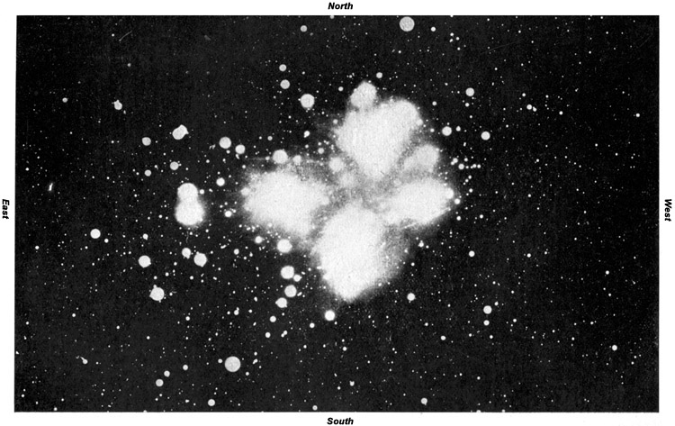 Nebulosities of the Pleiades.
