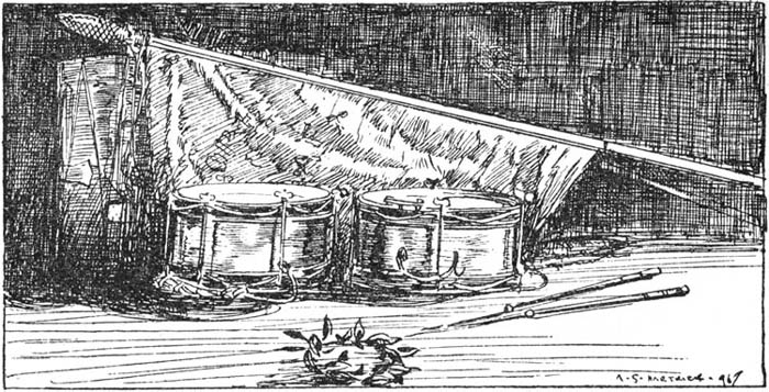 THE DRUMS OF THE FORE AND AFT