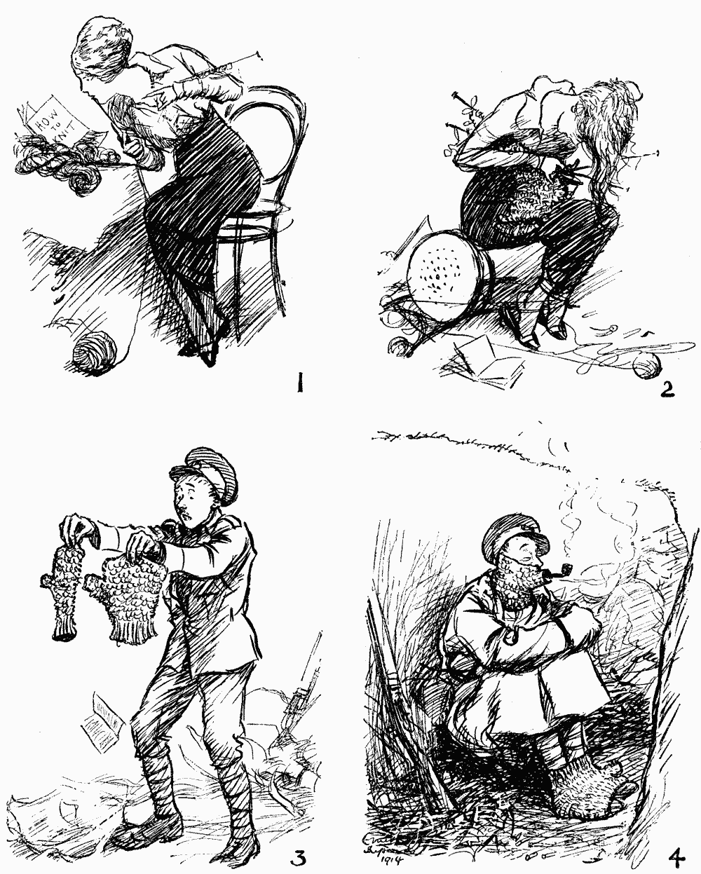 THE HISTORY OF A PAIR OF MITTENS.