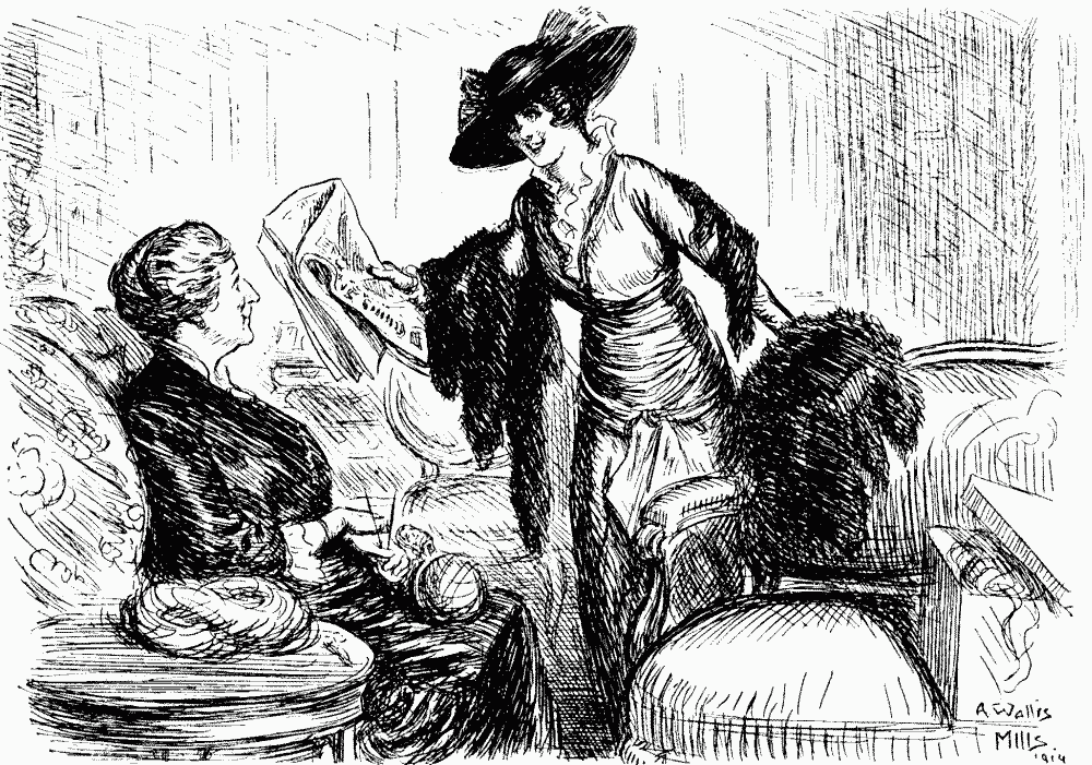 Daughter whose husband is at the front