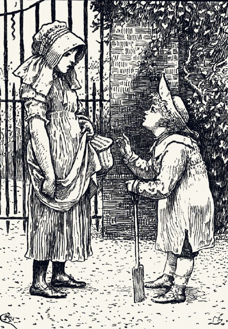 BABY ASKS BETSY TO PROMISE