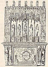 Ornate chimney-piece