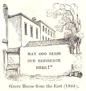 Grove House from the East (1844)