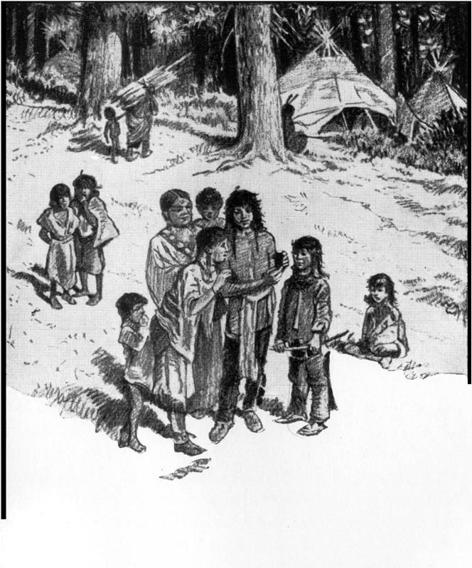 NOT A BOY OR GIRL AMONG THEM HAD SUCH A TREASURE AS THAT MIRROR