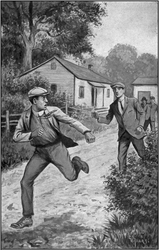 Then, as Dave went after him, he broke into a run.