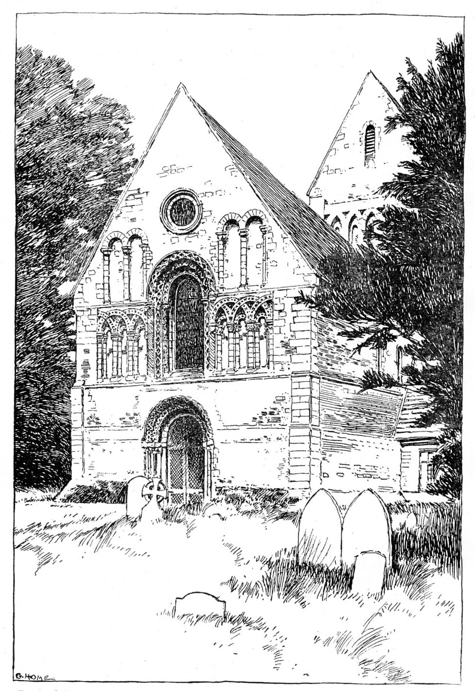 Late Norman Parish Church