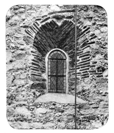 Ancient Window built with Roman Brickwork