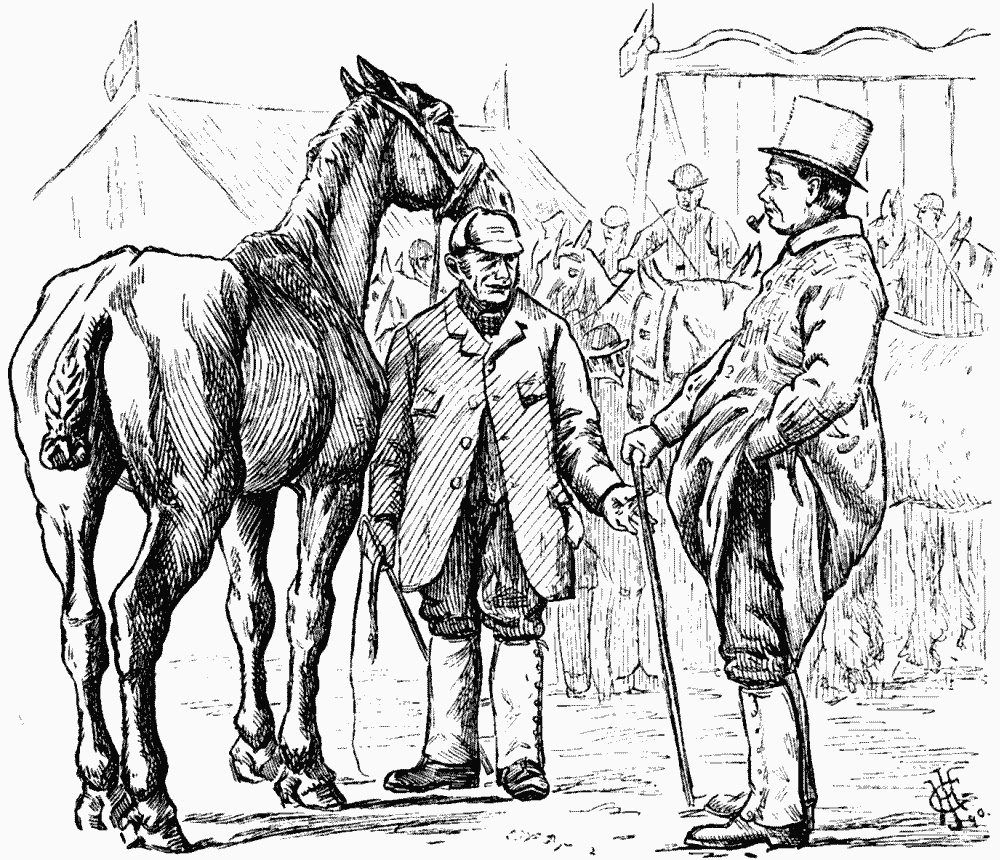 AT A HORSE FAIR