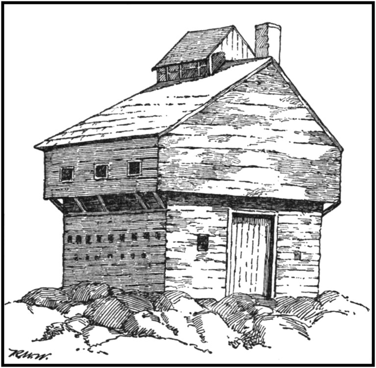 BLOCK HOUSE, FORT ANNE.
