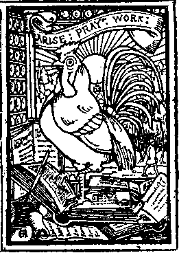 rooster bookplate