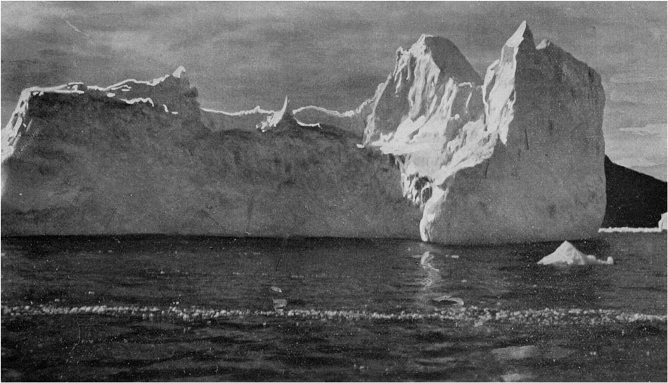 Castles and Cathedrals of Ice Afloat