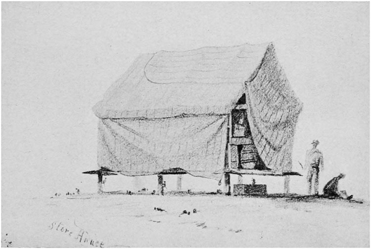 THE STOREHOUSE, ELEVATED TO AVOID RATS