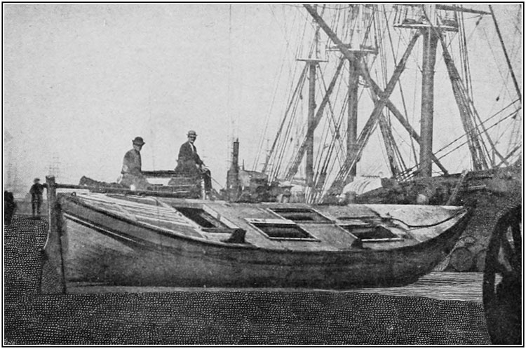DECK VIEW OF THE GIG AFTER HER EVENTFUL JOURNEY