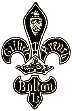 Gilbert French manufacturer's plate