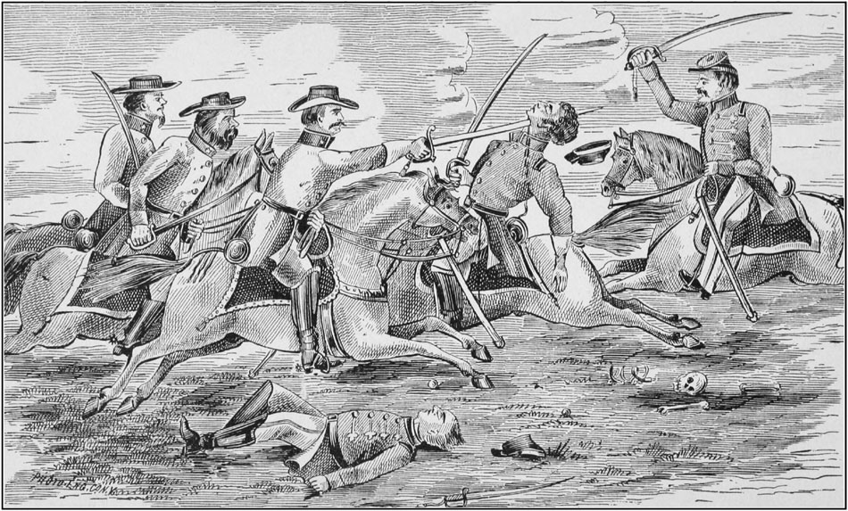 A Cavalry Charge.