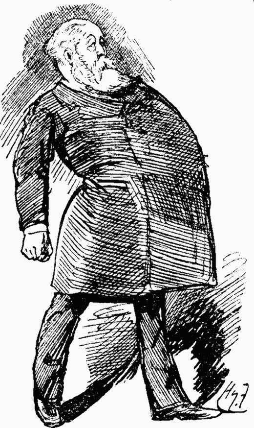 cartoon of H. C. E. Childers