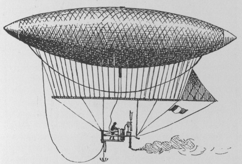 Steam-driven Air-ship