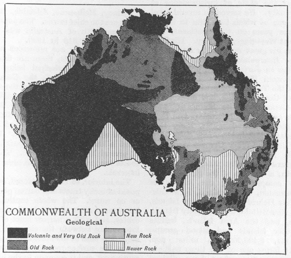 Australia - Geological