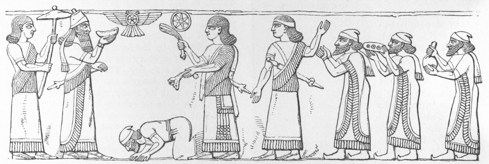 Israelites before
  Shalmaneser.