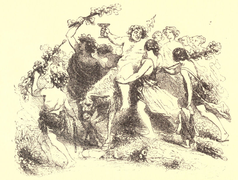 The feast of Bacchus