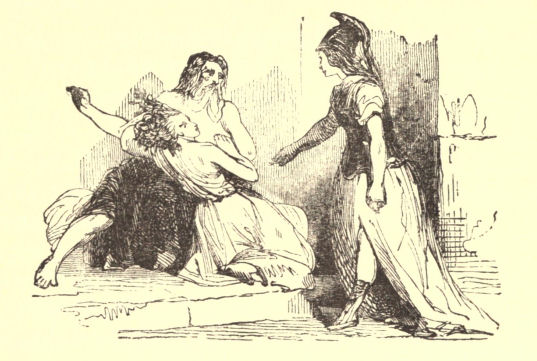 Minerva, Neptune and Medusa