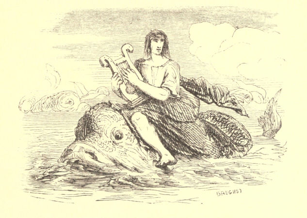 Arion on the dolphin