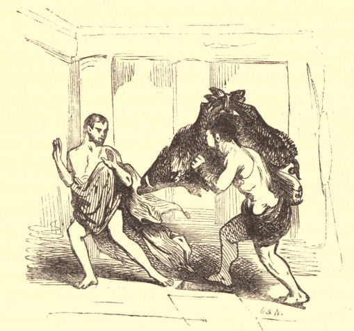 Hercules, Eurystheus and the Boar