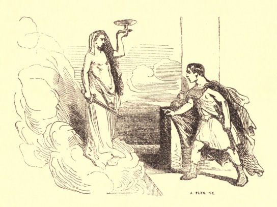 Egisthus and the spectre