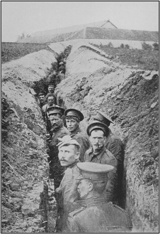 IN THE TRENCHES.