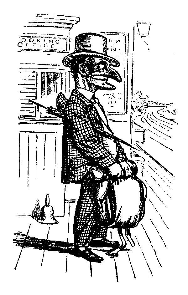 Mr P at station