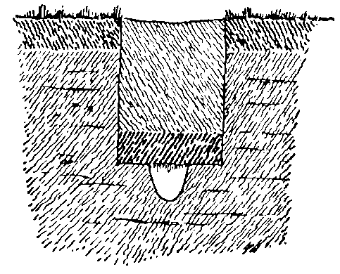 Covered Drain without Pipes
