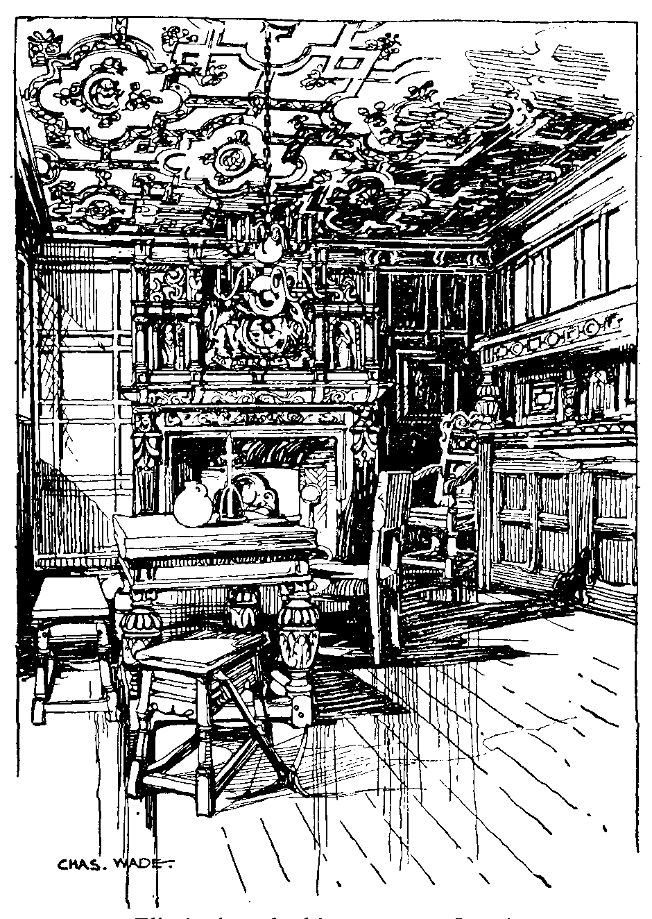 Elizabethan Architecture: an Interior