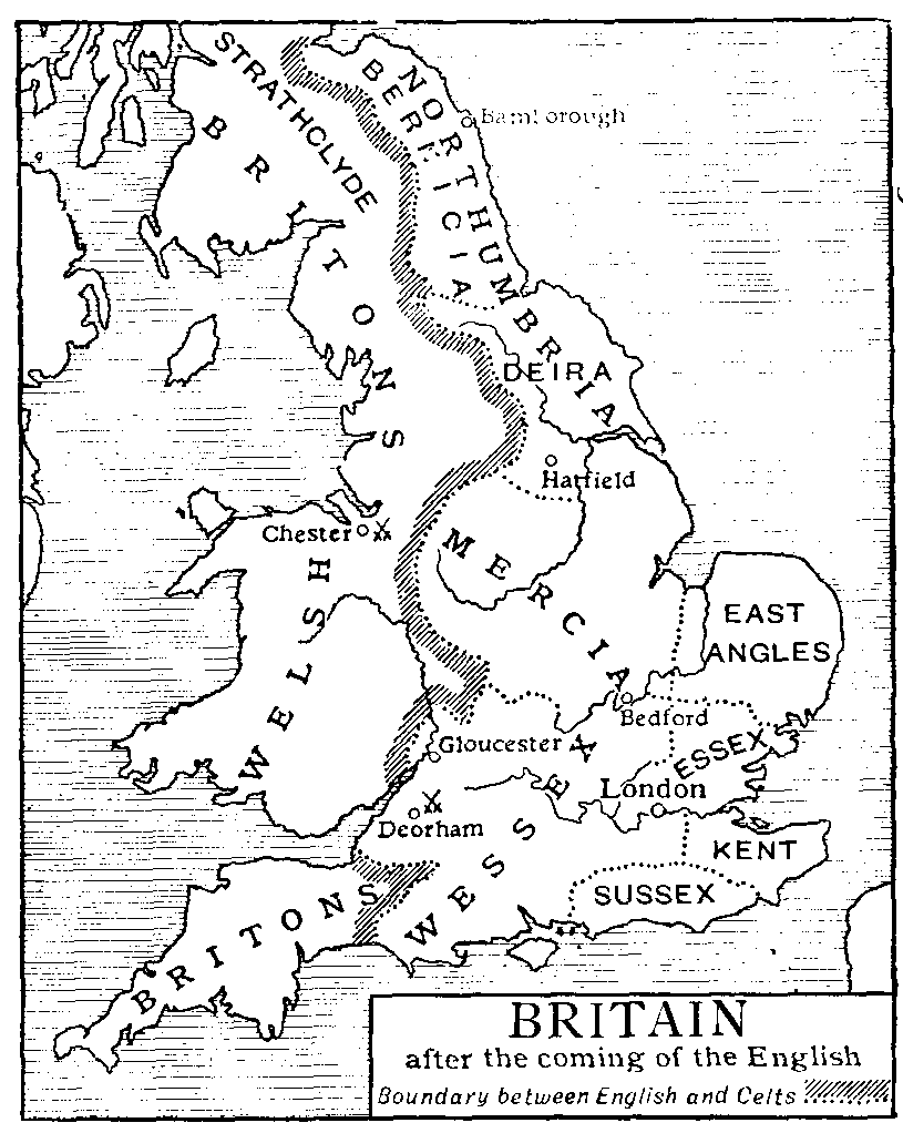 Britain after the coming of the English