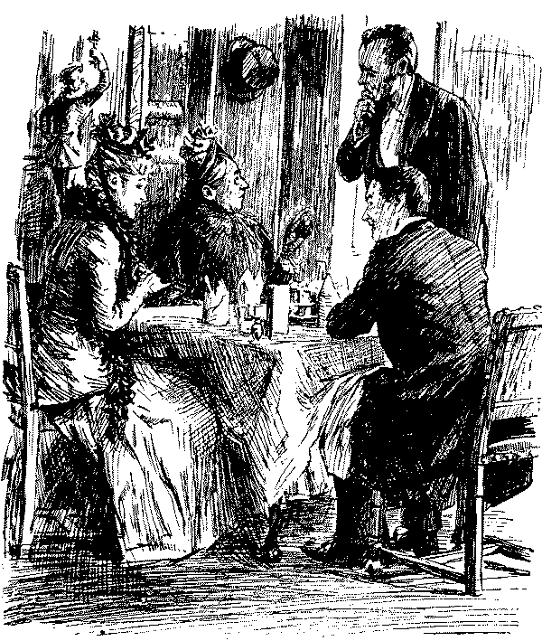 SCENE AT THE "LUCULLUS"