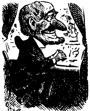 Mr. Punch cartoon.
