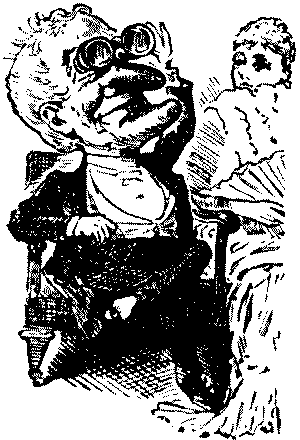 Mr. Punch cartoon
