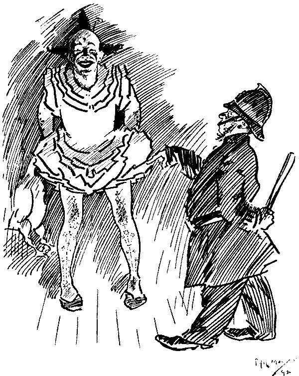 SCENE FROM SHAKSPEARIAN PANTOMIME