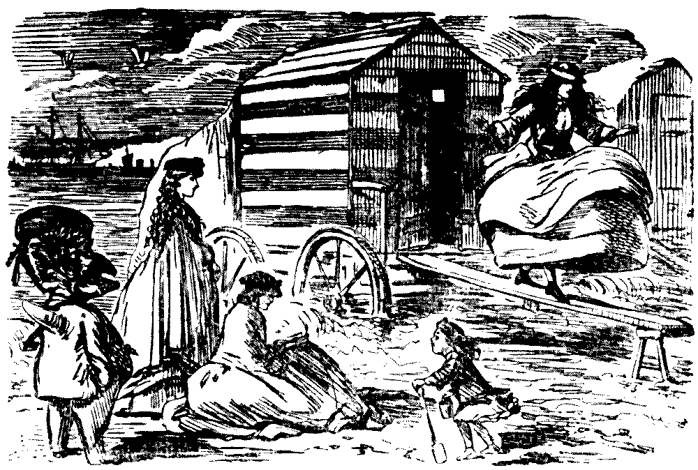 SCENE AT SANDBATH