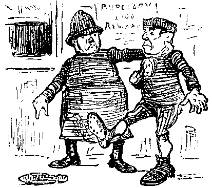 Policeman and burglar
