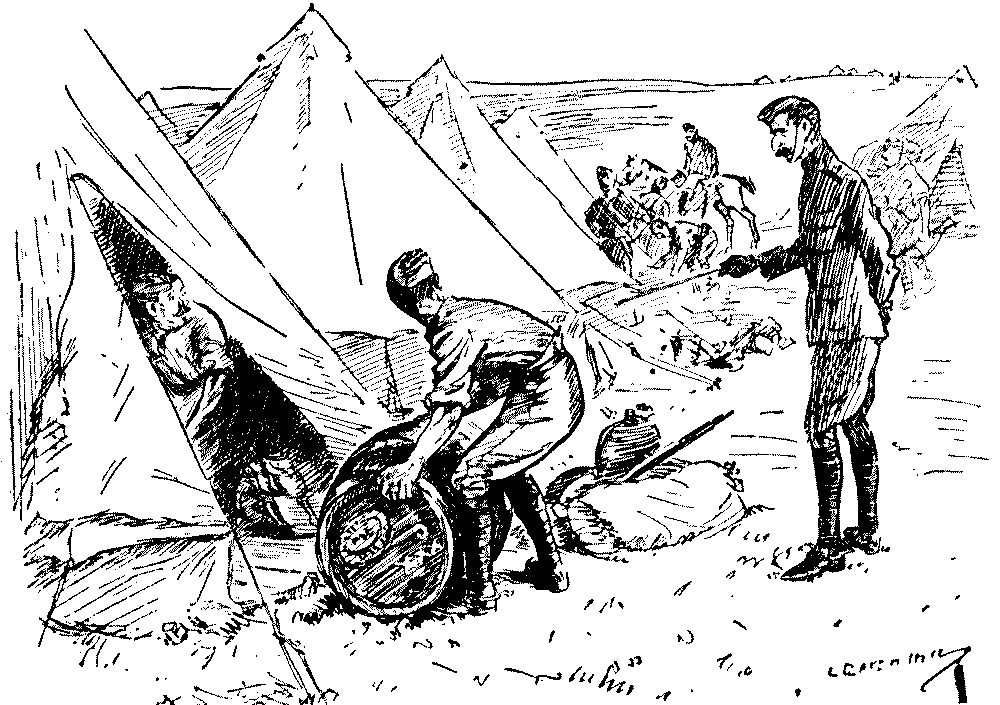First Day in Camp