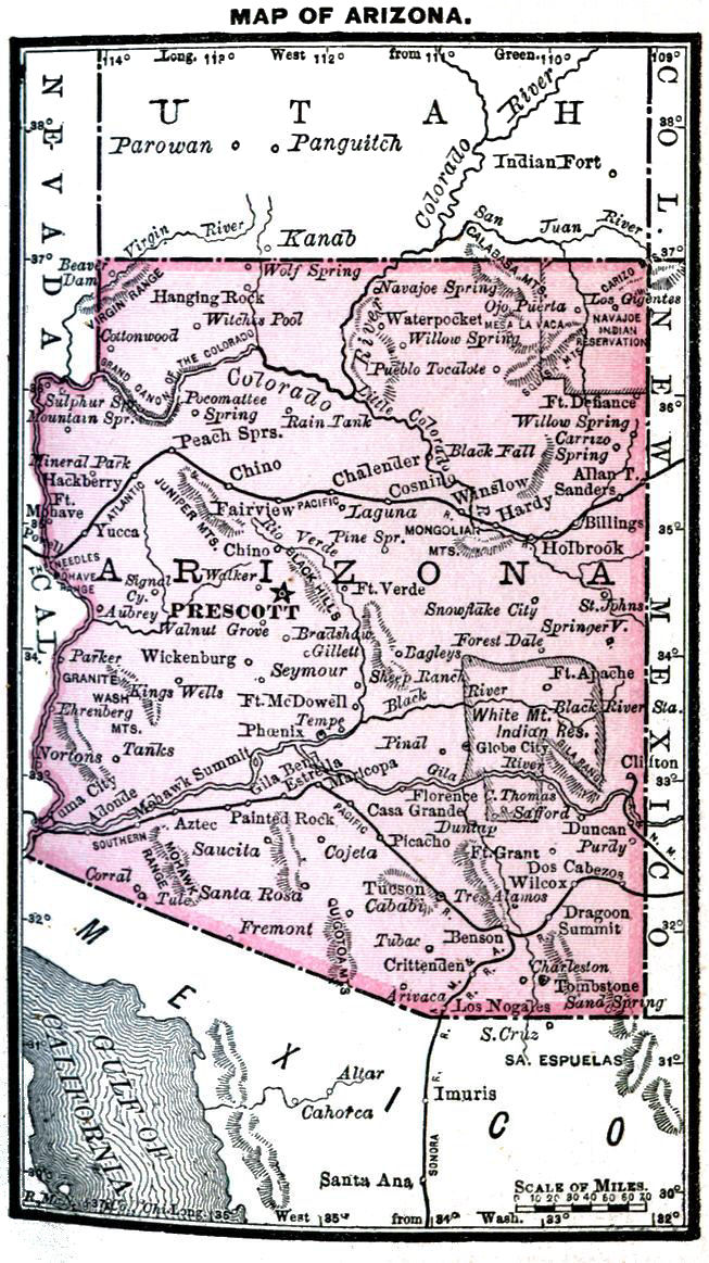 Map of Arizona