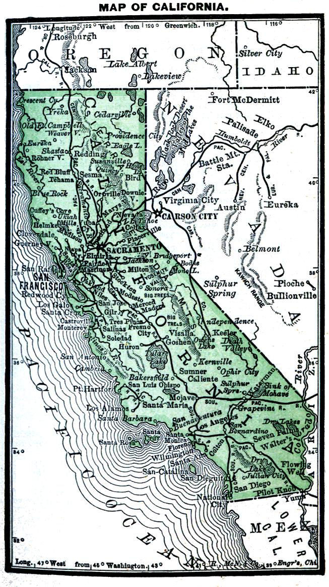 Map of California