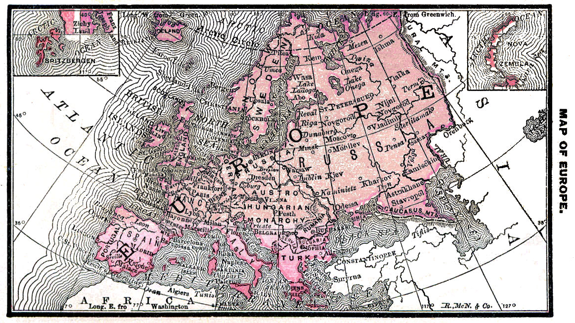 Map of Europe