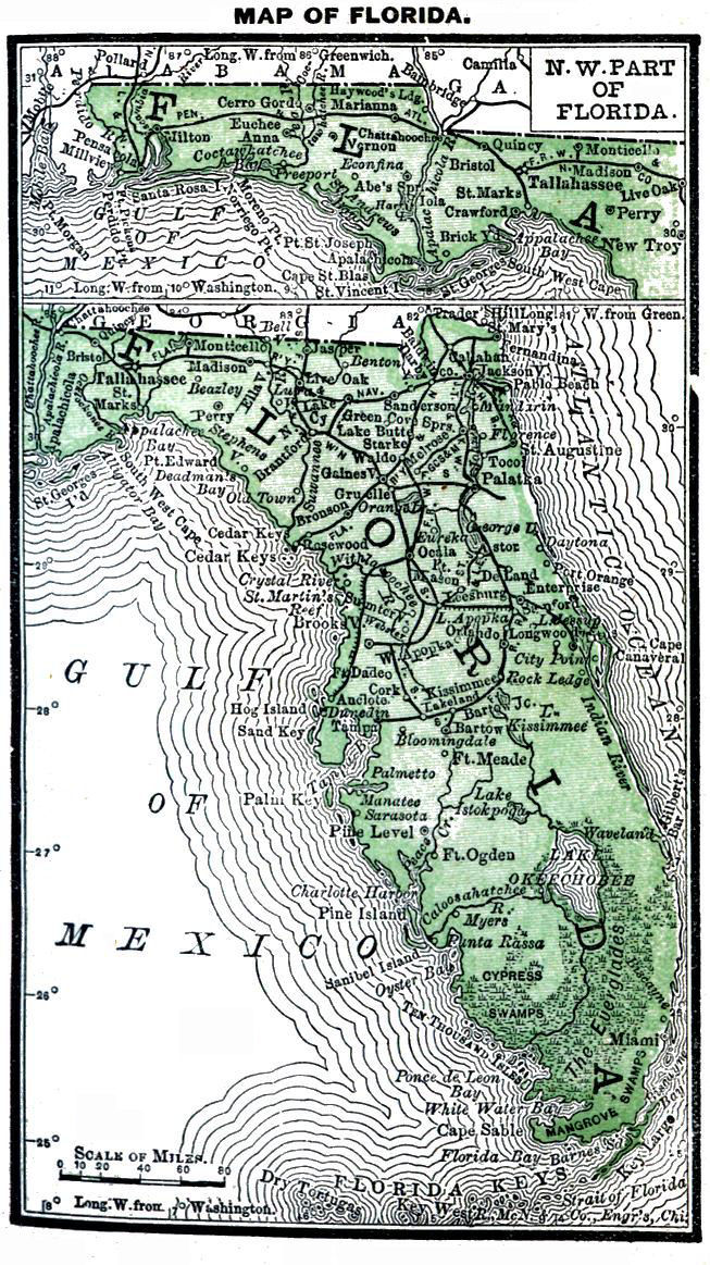 Map of Florida