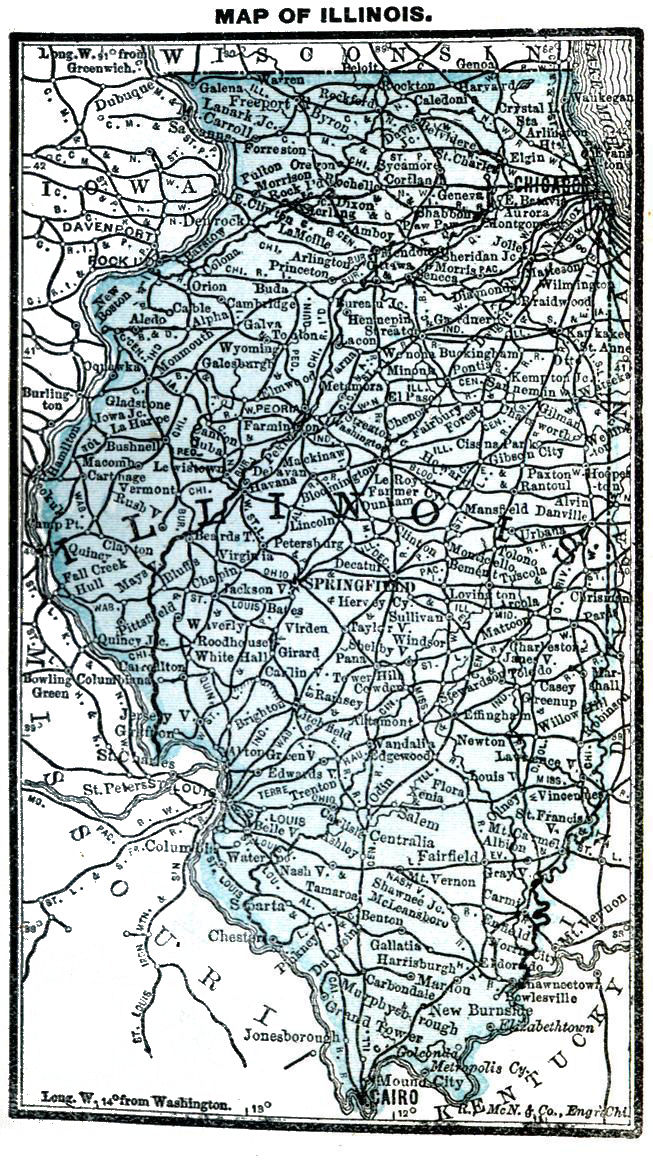 Map of Illinois