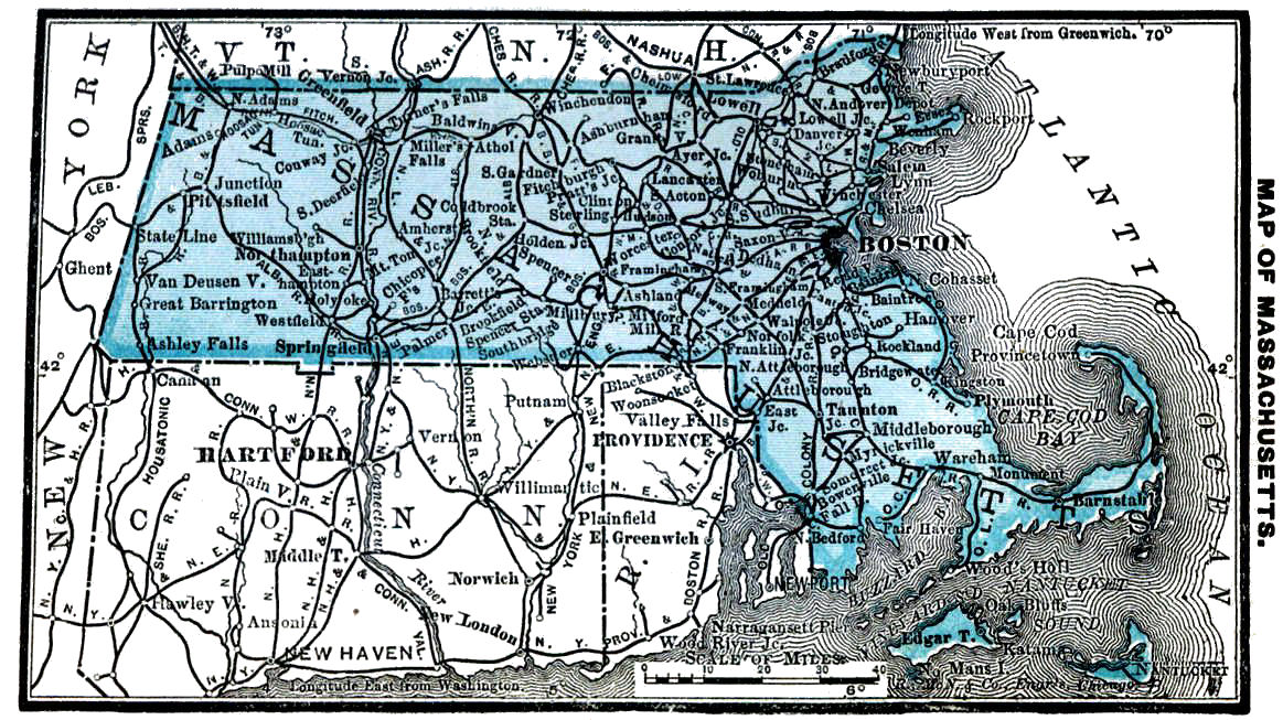 Map of Massachusetts