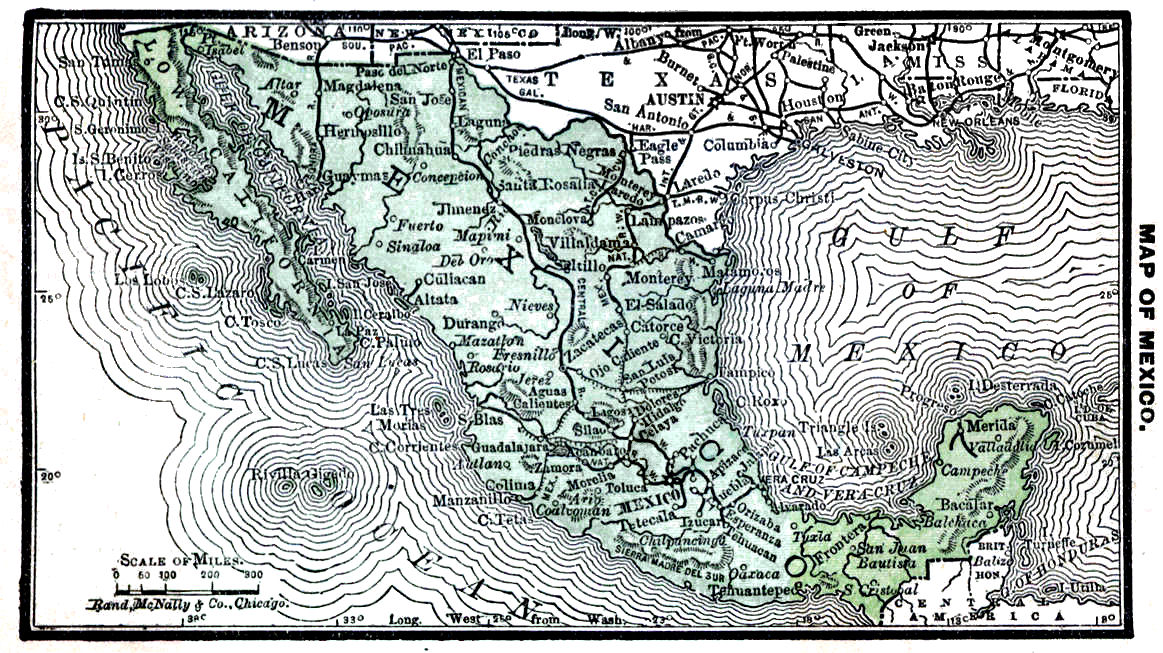 Map of Mexico