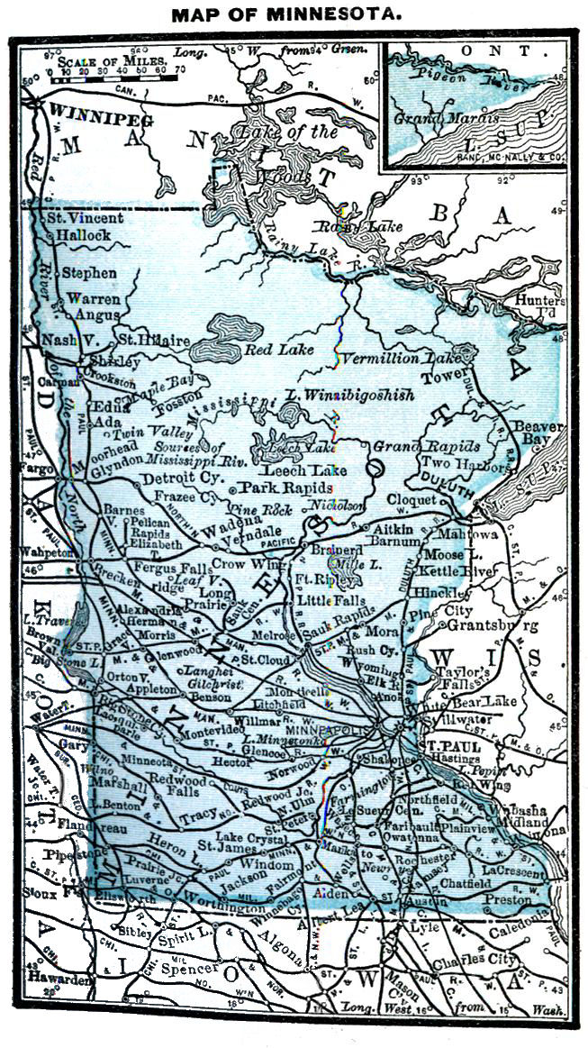 Map of Minnesota
