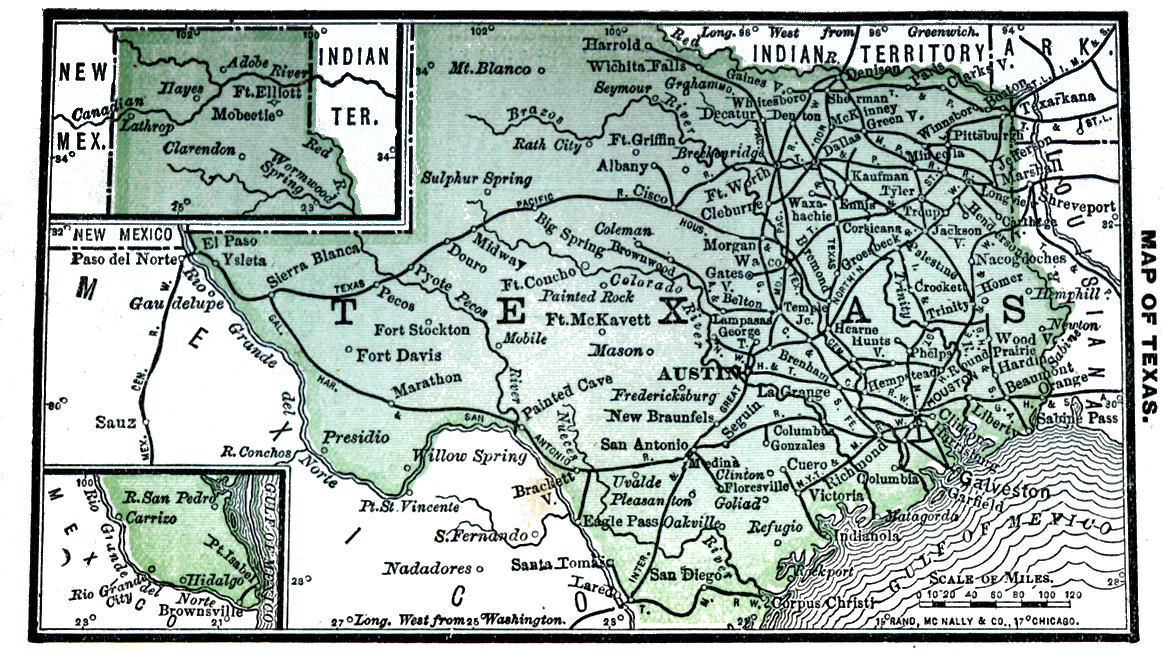Map of Texas